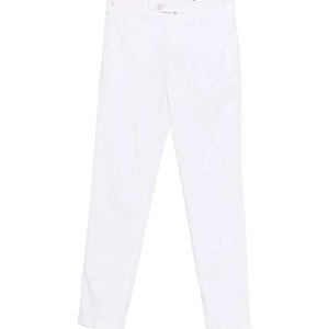 Kiton White Buttoned Pants for men