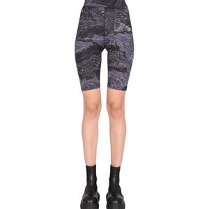 McQ Alexander McQueen Blue Graphic Printed Cycling Shorts