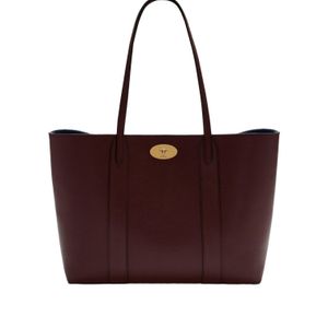 Mulberry Red Casual Leather Bag