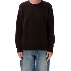 Roberto Collina Black Casentino Textured Sweater for men