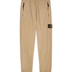 Stone Island Natural Stretch-Cotton Trousers for men