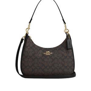 COACH Black Teri Hobo Shoulder Bag
