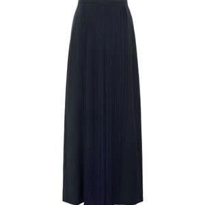Max Mara Blue Tiglio Pleated Palazzo Pants