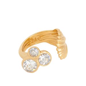 Chloé Metallic Pattern Ring