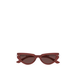 McQueen Brown Eyewear Cat-Eye Frame Sunglasses