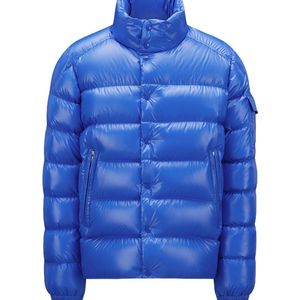 Moncler Blue Lule High-Neck Jacket for men