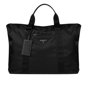Prada Black Nylon Travel Holdall for men