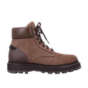 Moncler Brown Peka Trek Hiking Boots for men