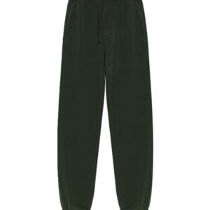 American Vintage Green Drawstring Sweatpants for men