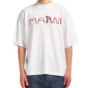 Marni White Short-Sleeved T-Shirt for men