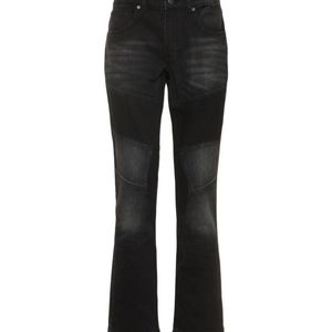 Jaded London Black Straight Jeans for men