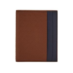 Ferragamo Brown Ferragamo Monogram Credit Card Holder for men