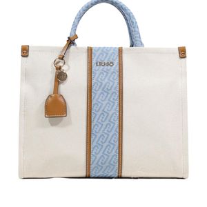 Liu Jo White Medium Jacquard Bag