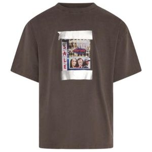 Martine Rose Brown Crew-Neck T-Shirt for men