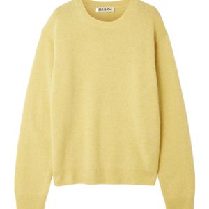 ÉTERNE Yellow Casual Long-Sleeve Sweater