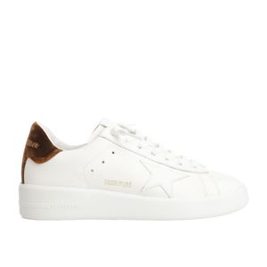 Golden Goose Deluxe Brand White Pure Star Low-Top Sneakers