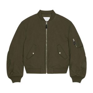 Givenchy Green Couture Seam Zip-Up Bomber Jacket for men