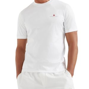 Brunello Cucinelli White Cotton T-Shirt for men