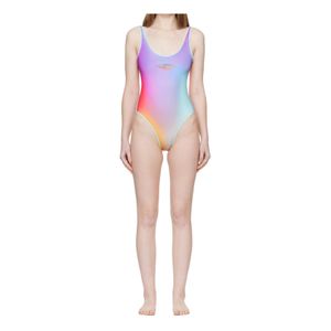 Casablanca Pink Glass Gradient Swimsuit
