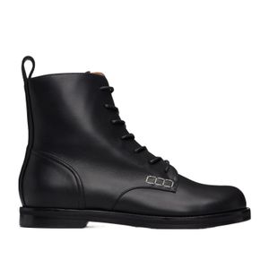 J.W. Anderson Black Lace-Up Ankle Boots