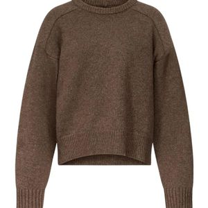 Loulou de Saison Brown Breha Crew-Neck Sweater