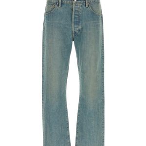 Junya Watanabe Blue Straight-Leg Jeans for men