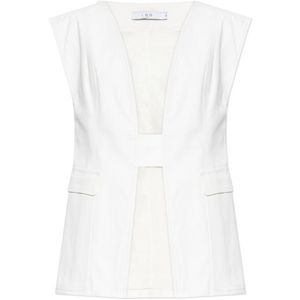 IRO White Sleeveless Tops