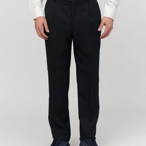 Etro Black Wool Suit Pants for men
