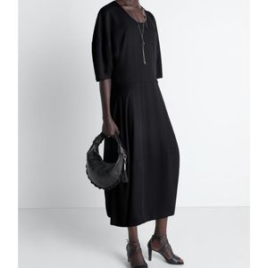 Lemaire Black Balloon Dress