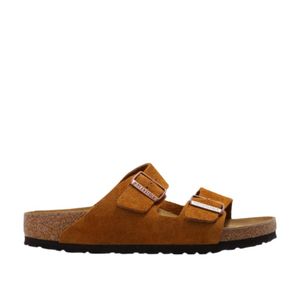 Birkenstock Brown Arizona Double Buckled Slip-On Sandals for men
