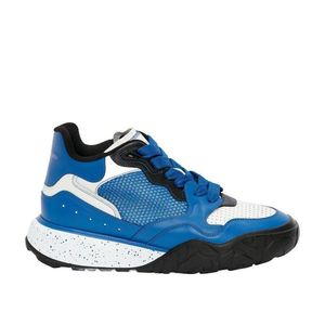 McQueen Blue Court Low-Top Sneakers for men