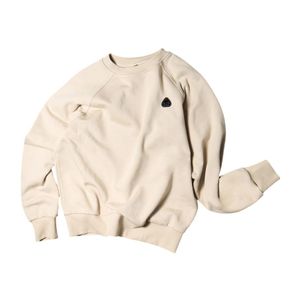 Moose Knuckles Natural Yul Logo Crewneck Sweatshirt for men