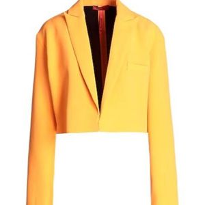MAX&Co. Yellow Logo Blazer