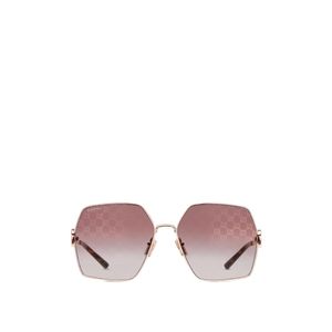 Gucci Pink Oval Frame Sunglasses