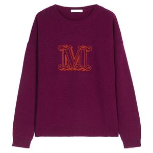 Max Mara Purple Cashmere Sweater