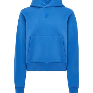 J.W. Anderson Blue Logo-Embroidered Hoodie