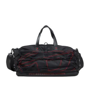 DIESEL Black Tech-D Drawstring-Detail Duffle Bag for men