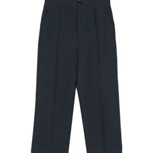 Barena Blue Paola Canne Cropped Trousers