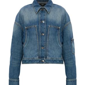 Amiri Blue Denim Work Jacket