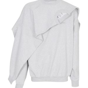 Vetements White Double Layered Pullover for men