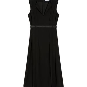 Max Mara Black Sleeveless Dress