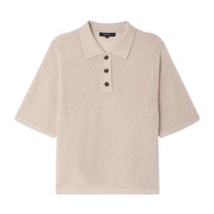 Soeur Natural Logo Polo Shirt