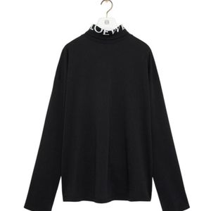 Loewe Black Turtle Neck Top for men