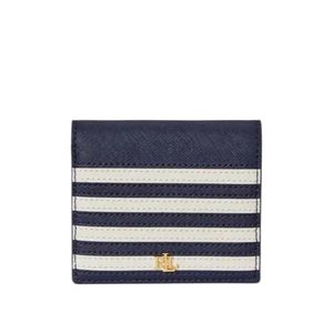 Ralph Lauren Blue Striped Wallet