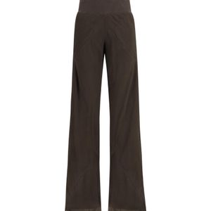 Rick Owens Grey Bias Floor-Length Pants