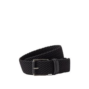 Zegna Black Rayon Belt for men