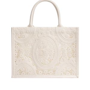 Dior Natural Medium Book Tote With Strap