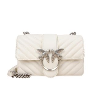 Pinko Natural Love Quilted Shoulder Bag