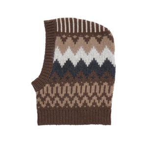 Brunello Cucinelli Brown Cashmere Hood
