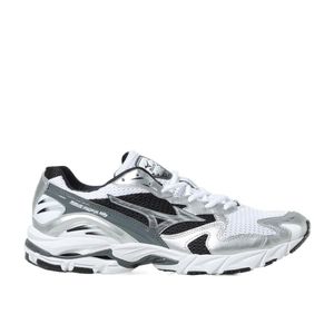 Mizuno White Wave Rider 10 Lace-Up Sneakers